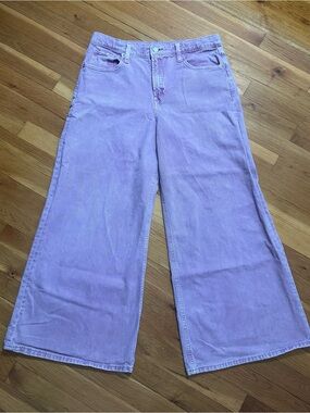 GAP Lavender Wide-Leg Jeans for Women